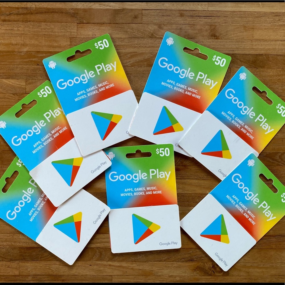 $350 of google play for $300